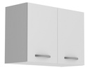 EKO BLANC MEUBLE HAUT 2 PORTES HT80 L.80 H.58 P.35 cm