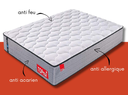 TOPNUI MATELAS 180X200X23 ANTI ACA D25