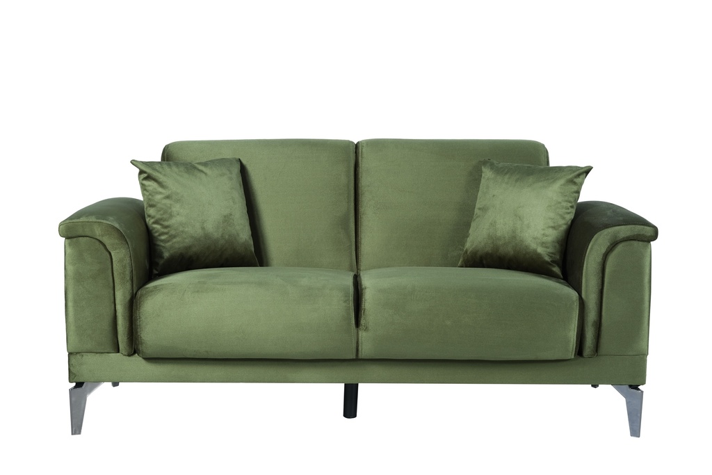 TILA CANAPE CONVERTILBE 2 PLACES SAGE VERT L:178 / W:86/ H:84