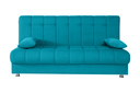 CARLO BANQUETTE CLIC CLAC CONFORT 3PLACES TURQUOISE L:195 / W:95 / H:98