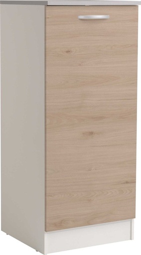 [244349] EKO CHENE MEUBLE 1/2 ARMOIRE 60CH.JACK  L.60 H.141,2 P.86 cm